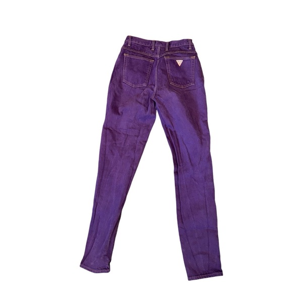 Vintage Guess Purple Jeans - Picture 3 of 8